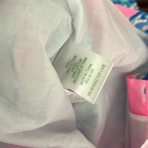 Lilly Pulitzer Remi Convertible Dress Blue Horizon Bayview Size 0 - Picture 5 of 5